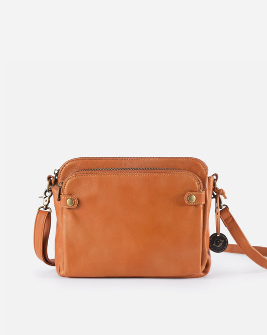 Luxe Leather RFID Crossbody Bag