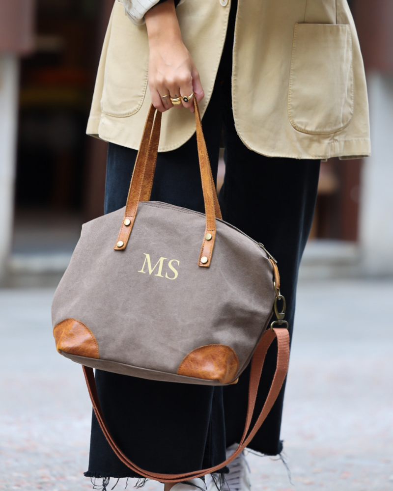 Federica mini brown bag