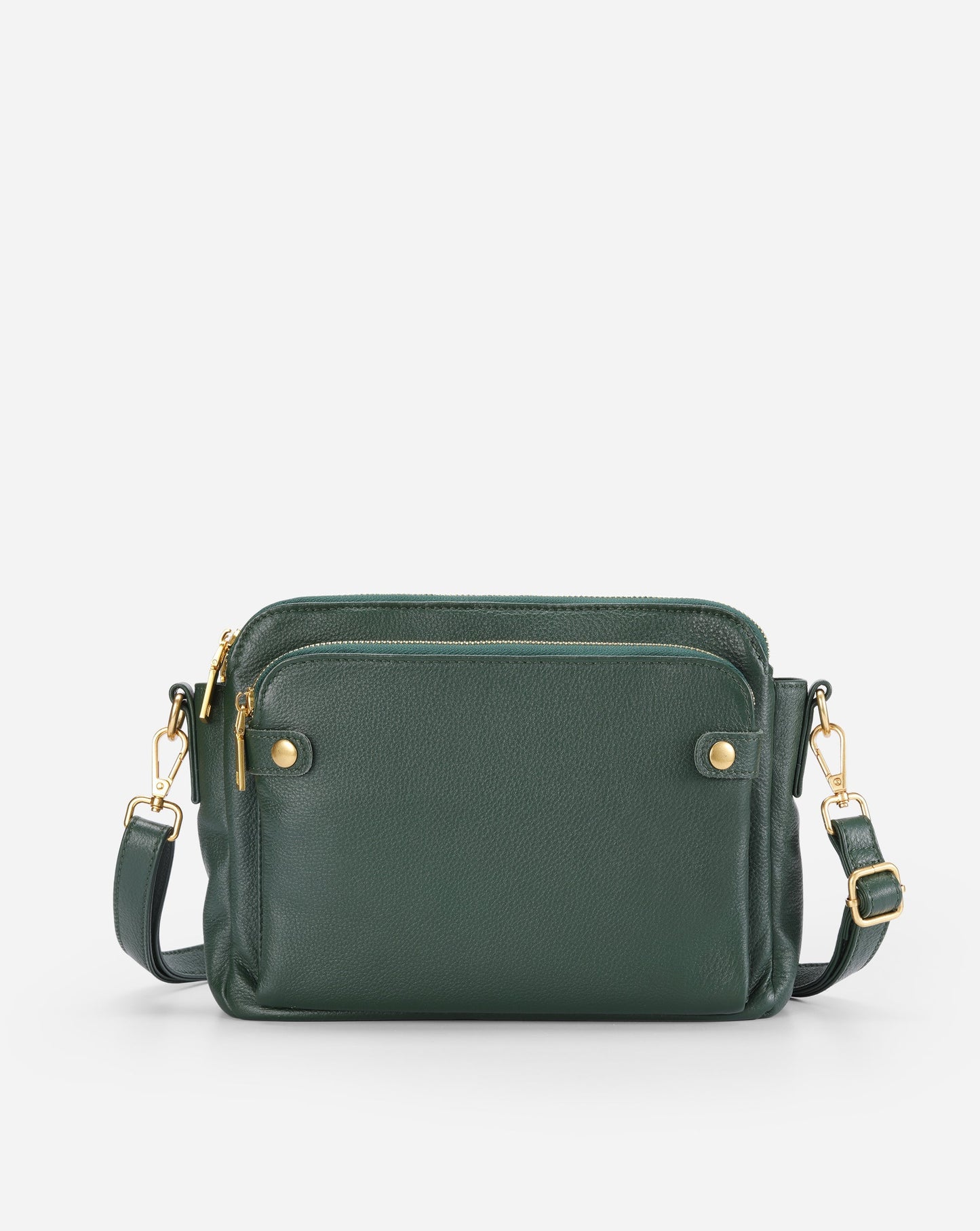 Luxe Leather RFID Crossbody Bag