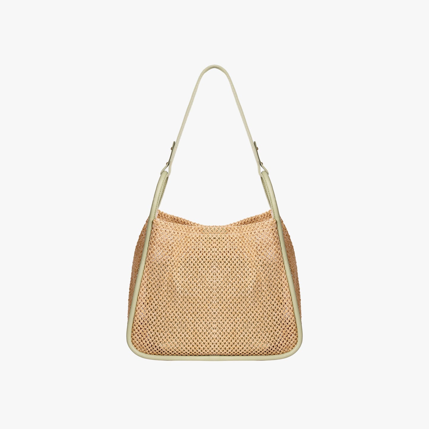 Large Handle Straw Tote