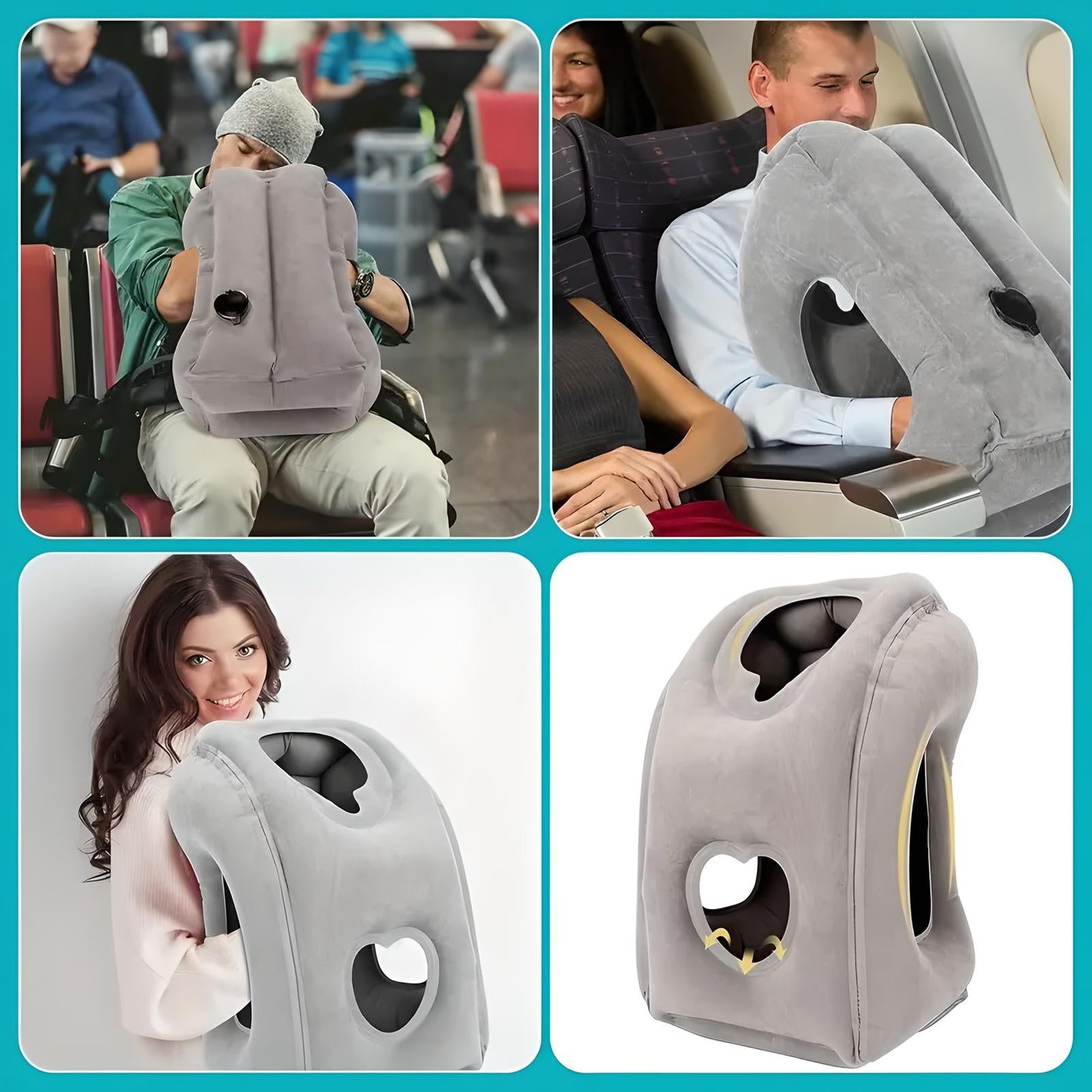 Inflatable Travel Pillow