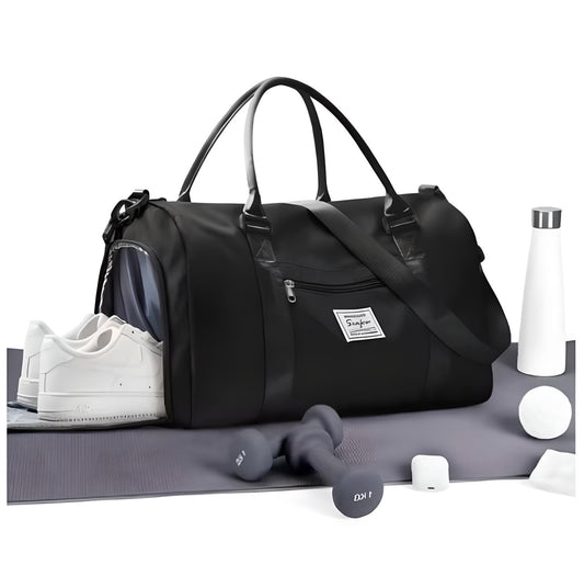 Travel Duffle Bag with Shoe Compartment