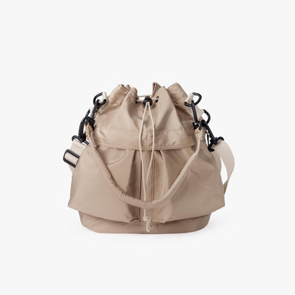 Olives Nylon Drawstring Bag