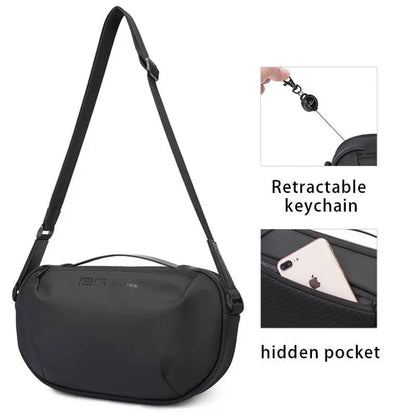 Anti-Theft USB Charging Crossbody Sling Bag