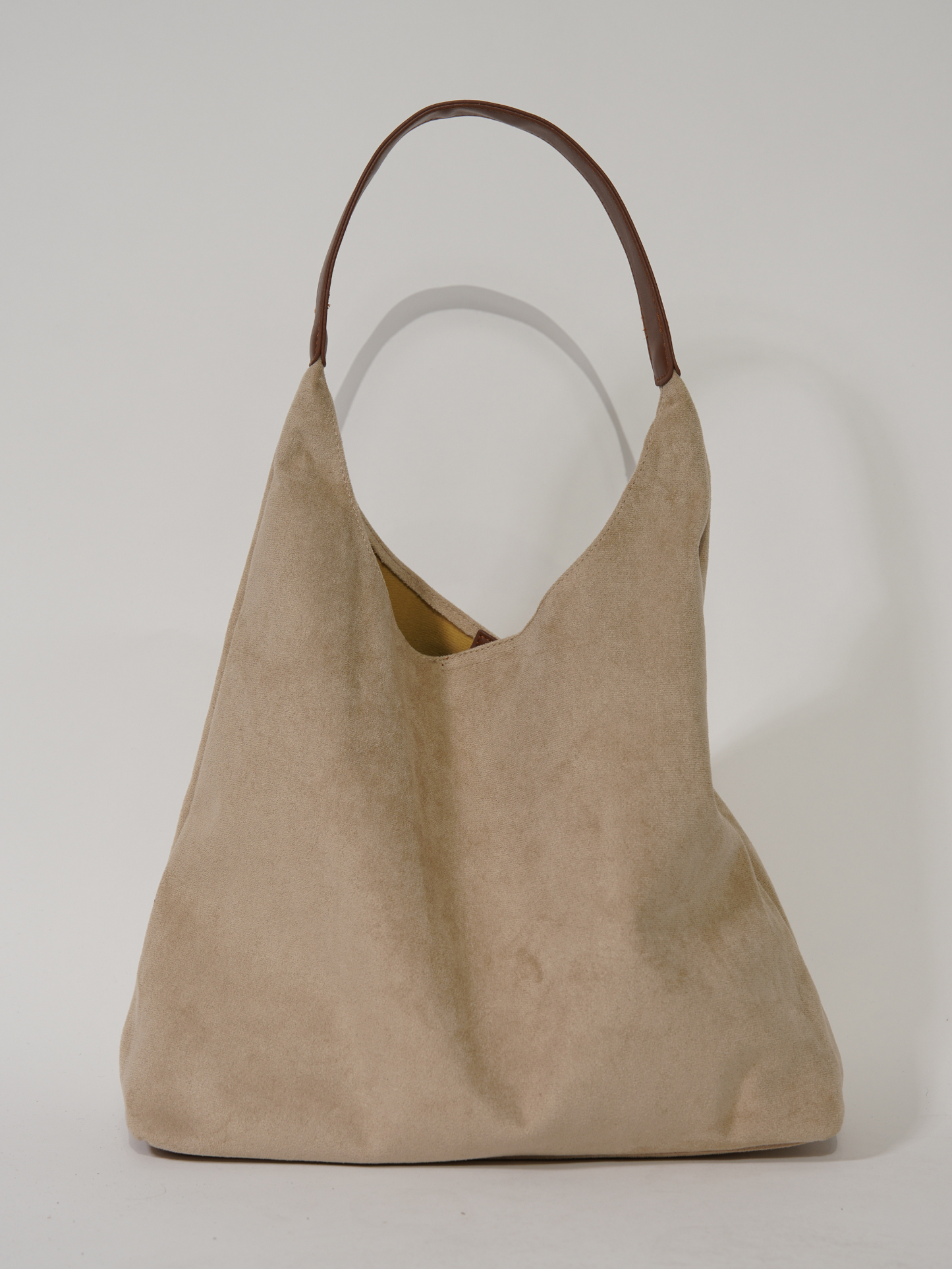 Suede Daily Leather Tote