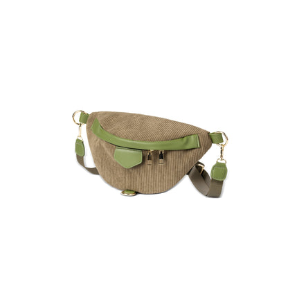 Olives Corduroy Crossbody