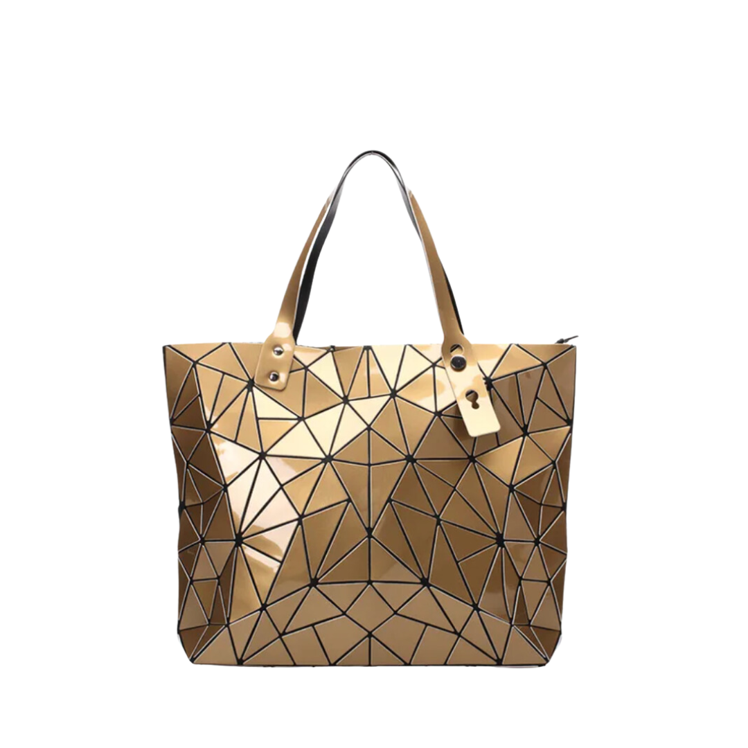 Chloe Geometric Tote Bag