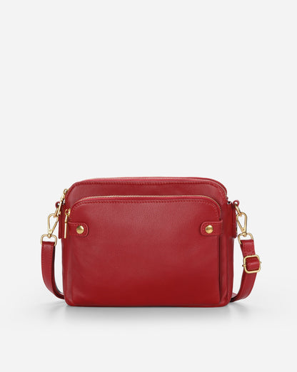 Luxe Leather RFID Crossbody Bag