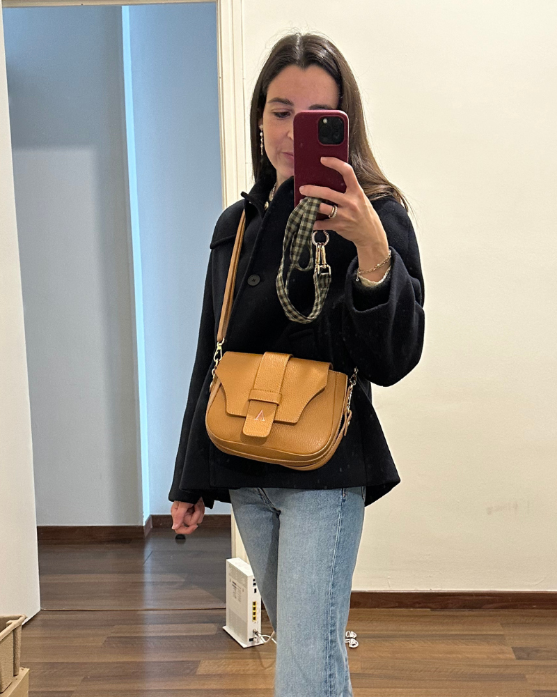 Jimena Camel Bag