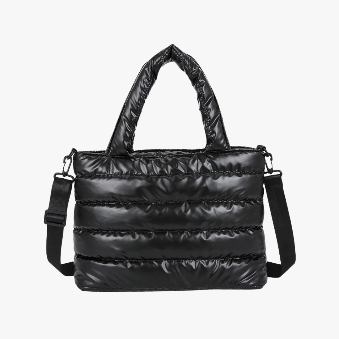 Satin Puffer Bag