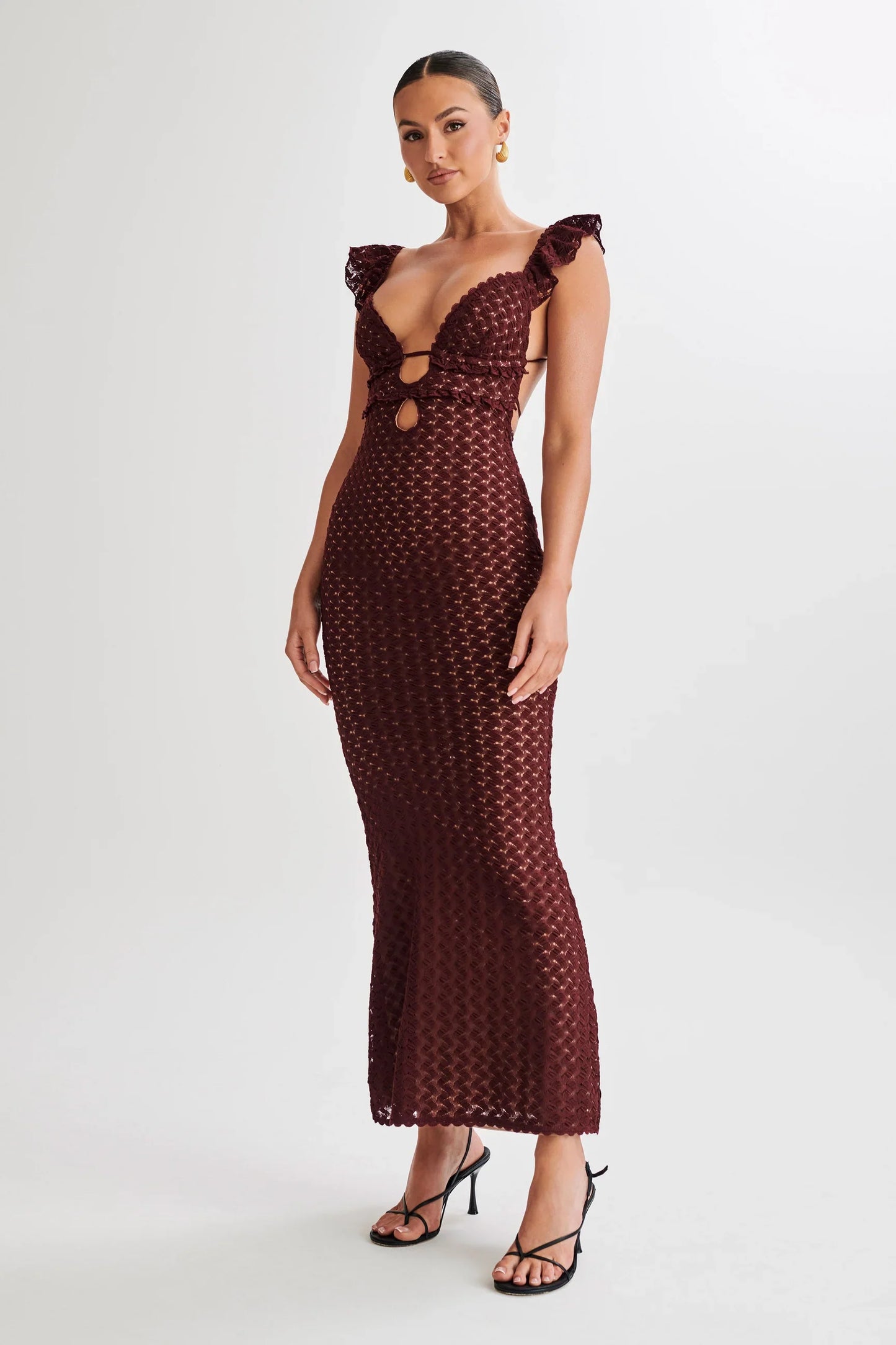 Nikki Lace Maxi Dress