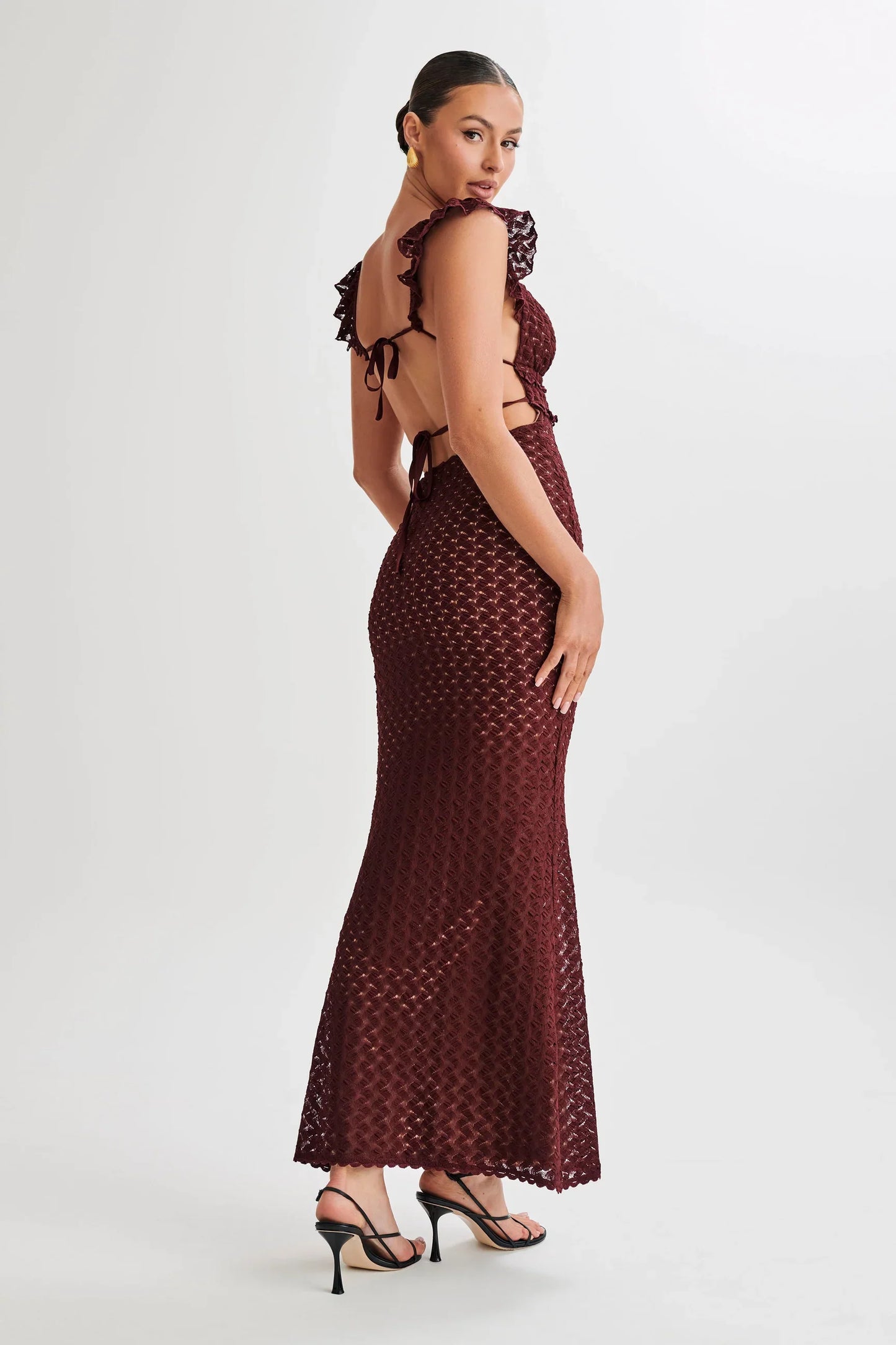 Nikki Lace Maxi Dress