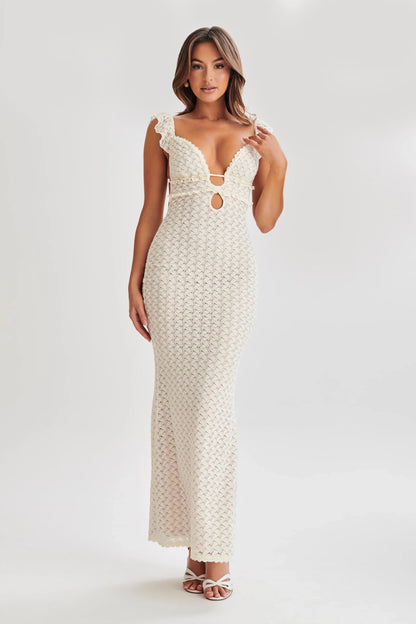 Nikki Lace Maxi Dress