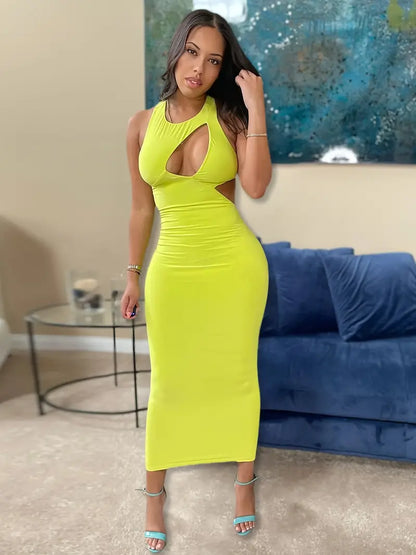 Sexy Cut Out Body-Con Dress