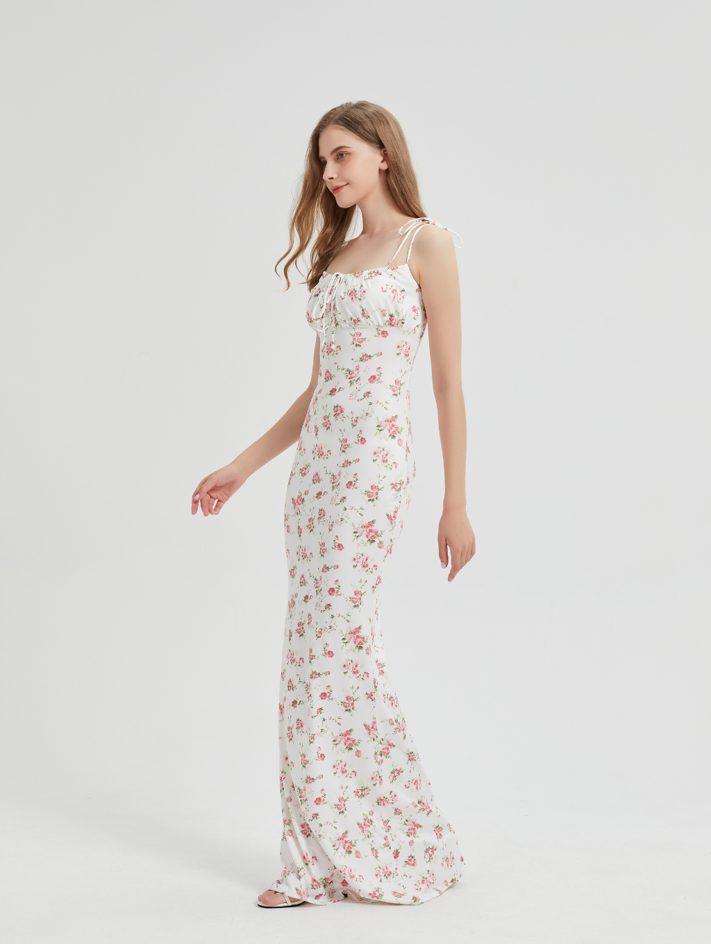 Charlotte Floral Maxi Sundress