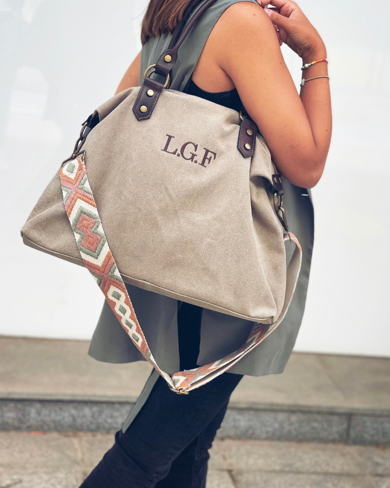 Taupe Federica Bag