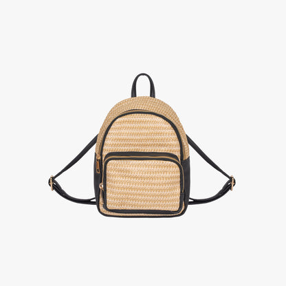 Olives Mini Straw Backpack