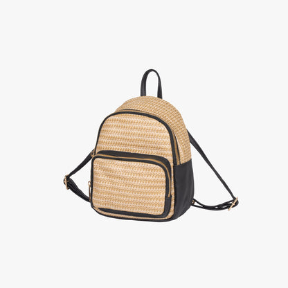 Olives Mini Straw Backpack