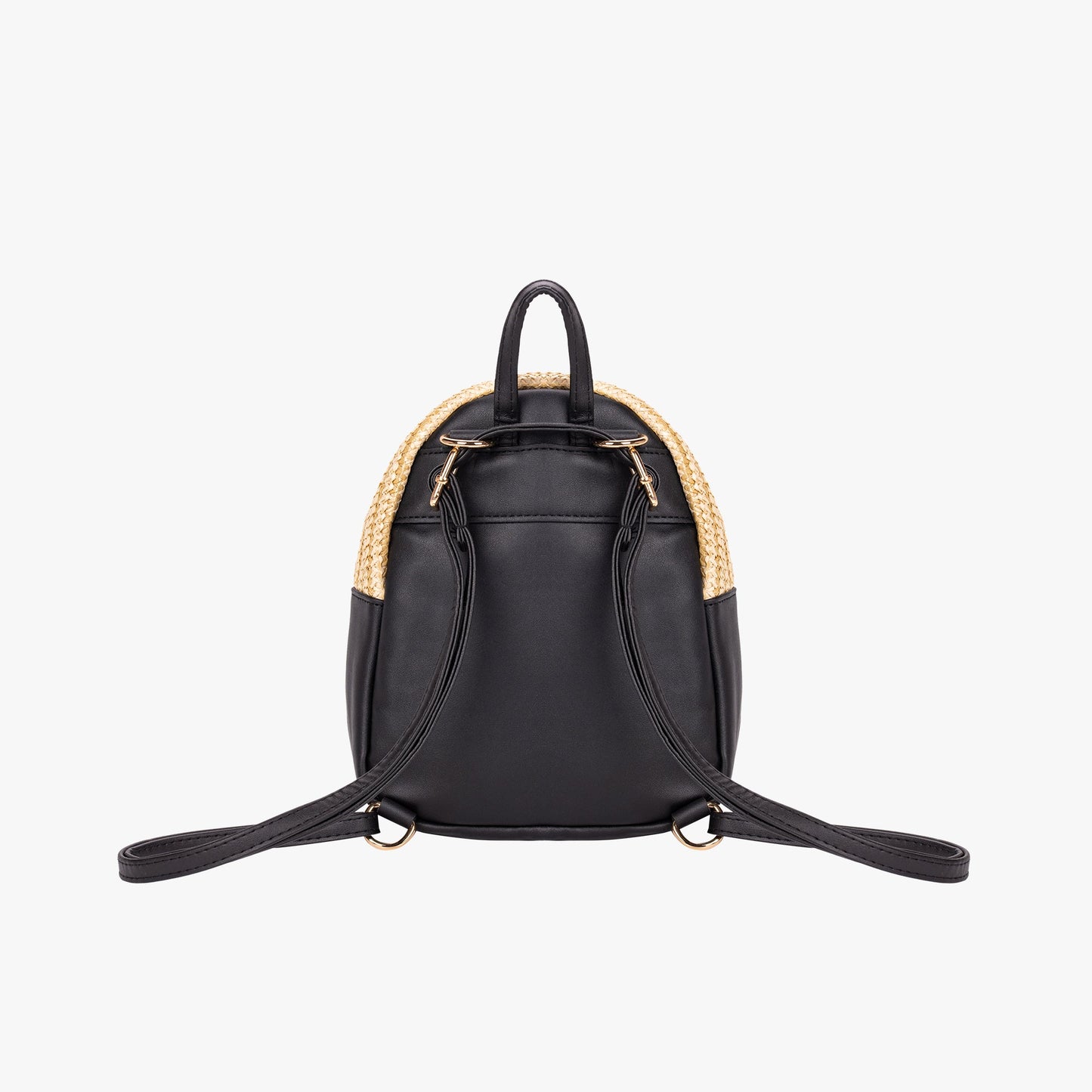 Olives Mini Straw Backpack