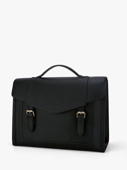 Julie Vintage Vegan Briefcase