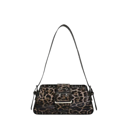 Orta Leopard Shoulder Bag