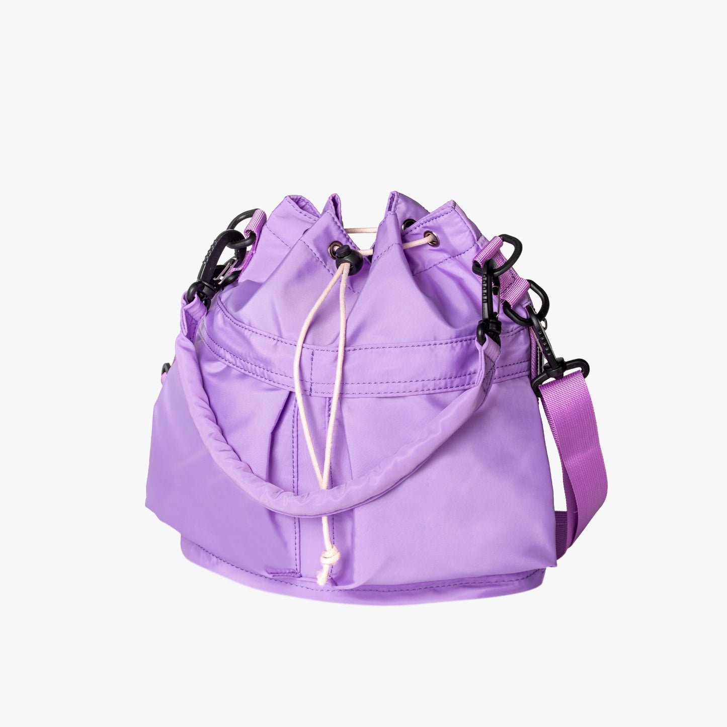 Olives Nylon Drawstring Bag