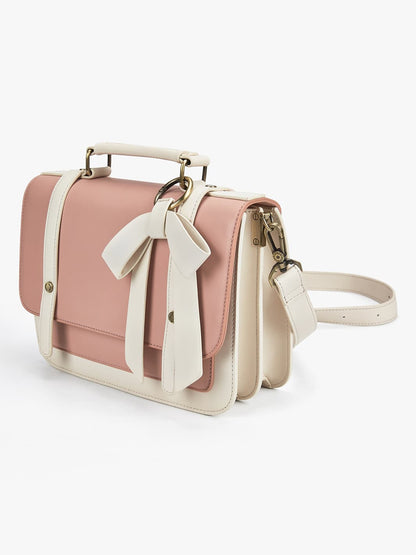 Summer Garden Romance- Bow Small Briefcase