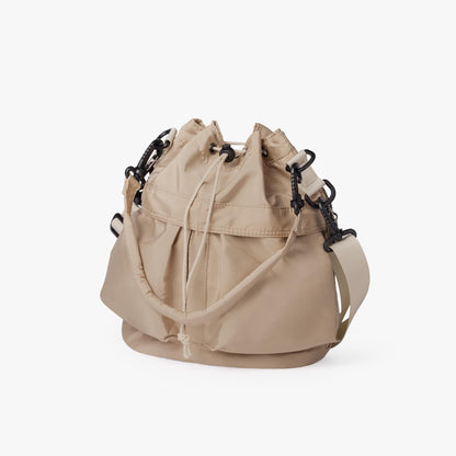 Olives Nylon Drawstring Bag