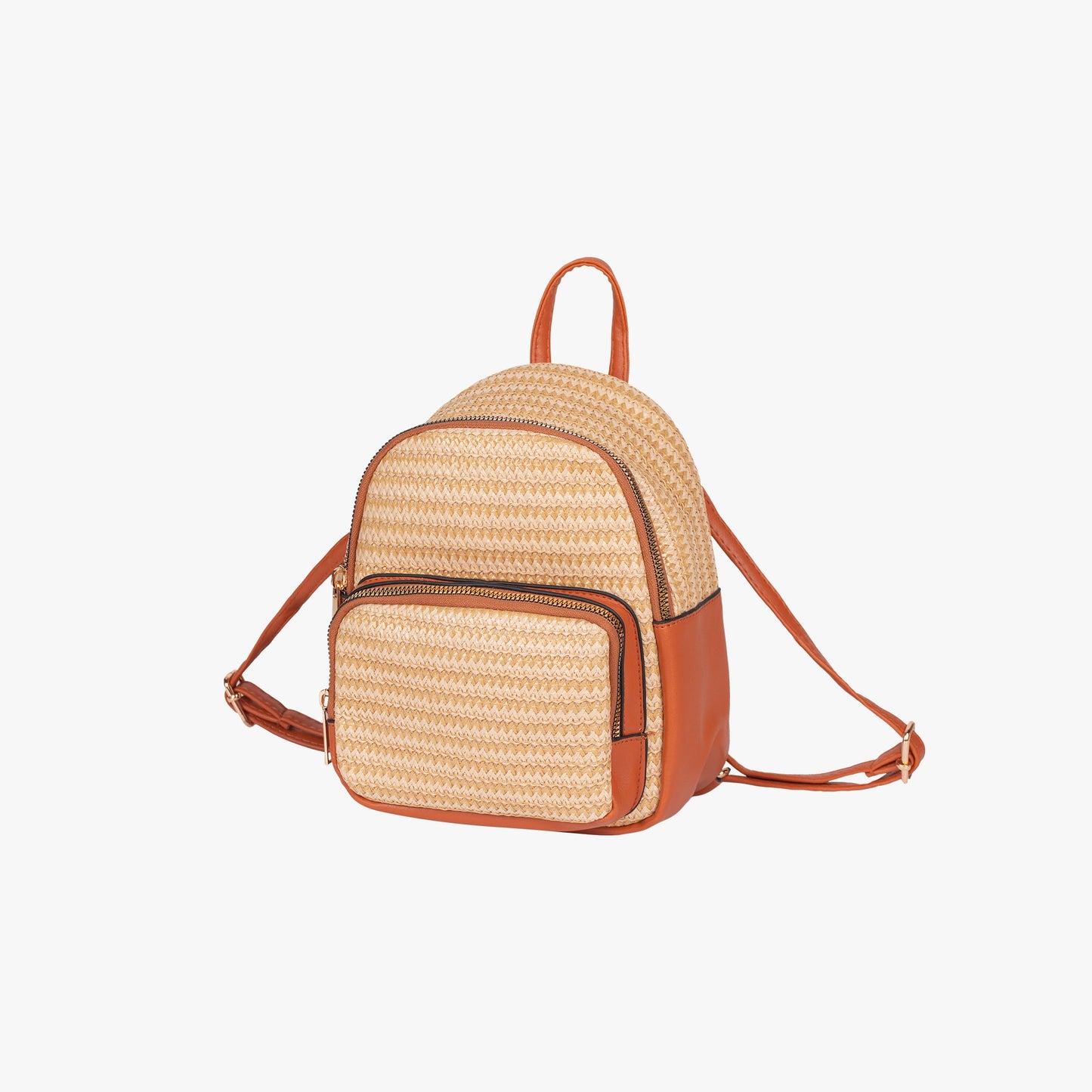 Olives Mini Straw Backpack