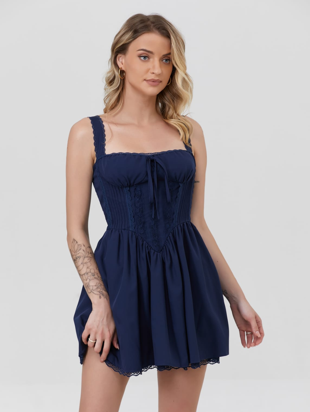 Isabella Milkmaid Corset Dress