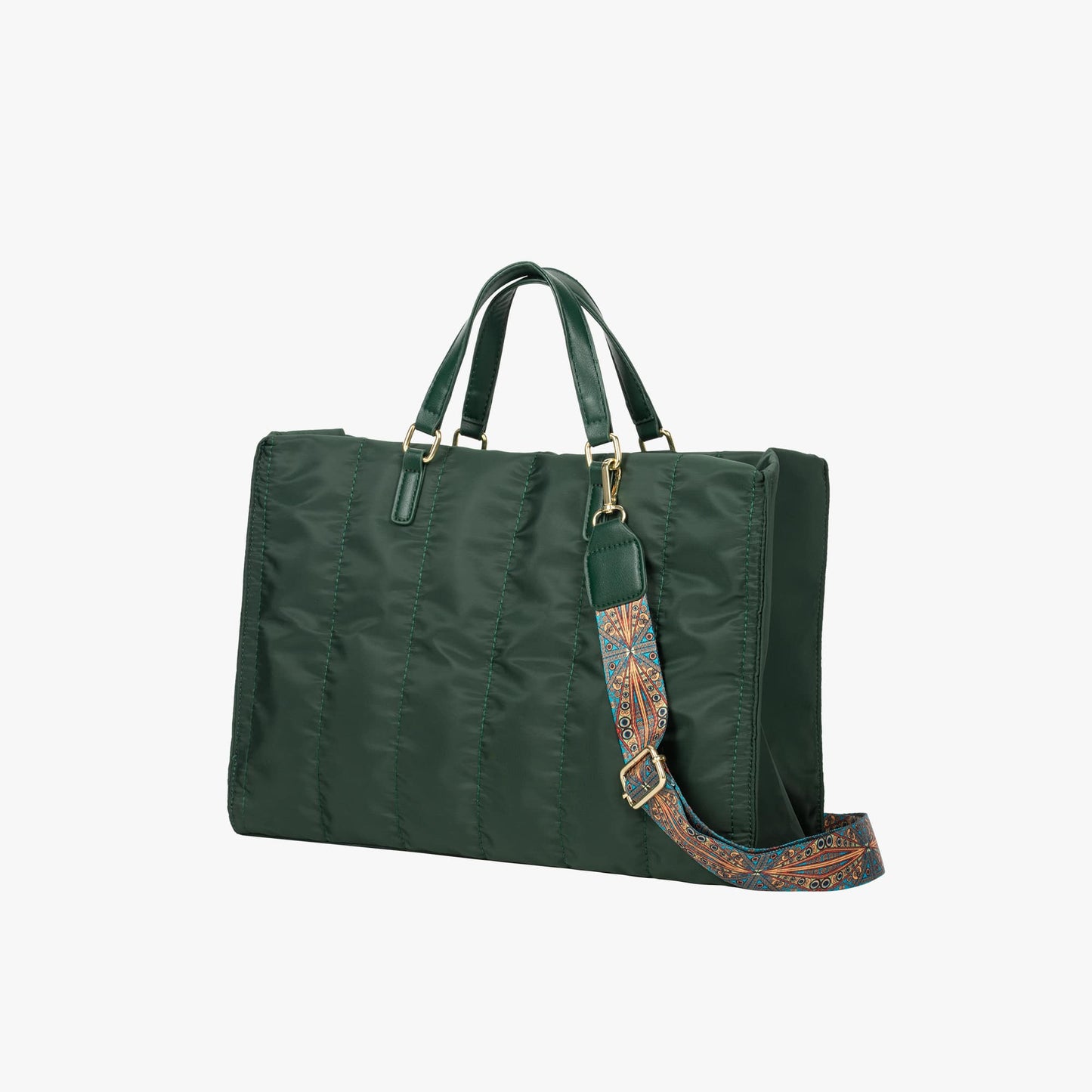 Olives Puffer Midi Tote