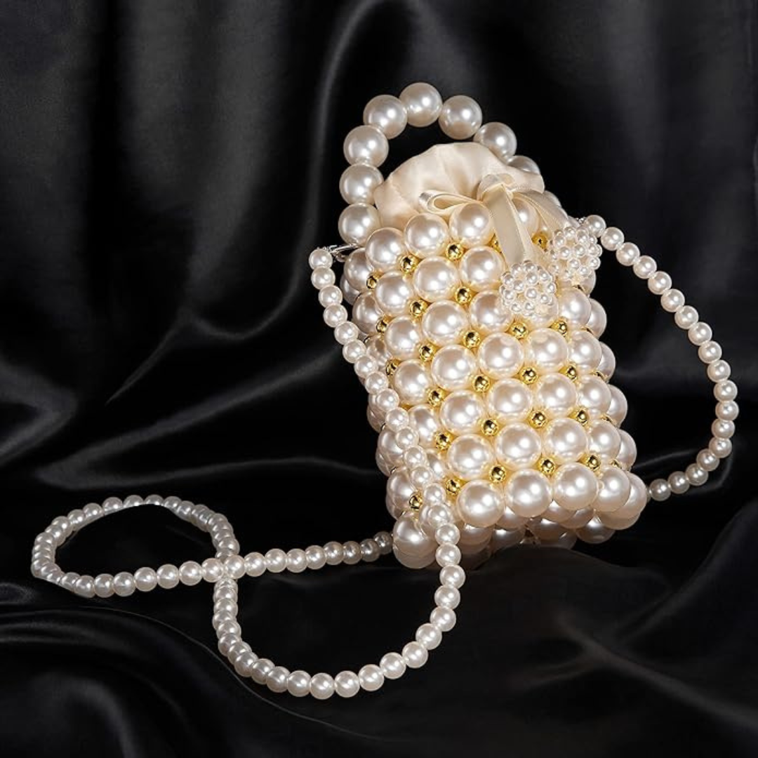 Fevia Pearl Bucket Shoulder Bag