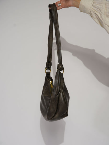 Knotted Sling Leather Bag