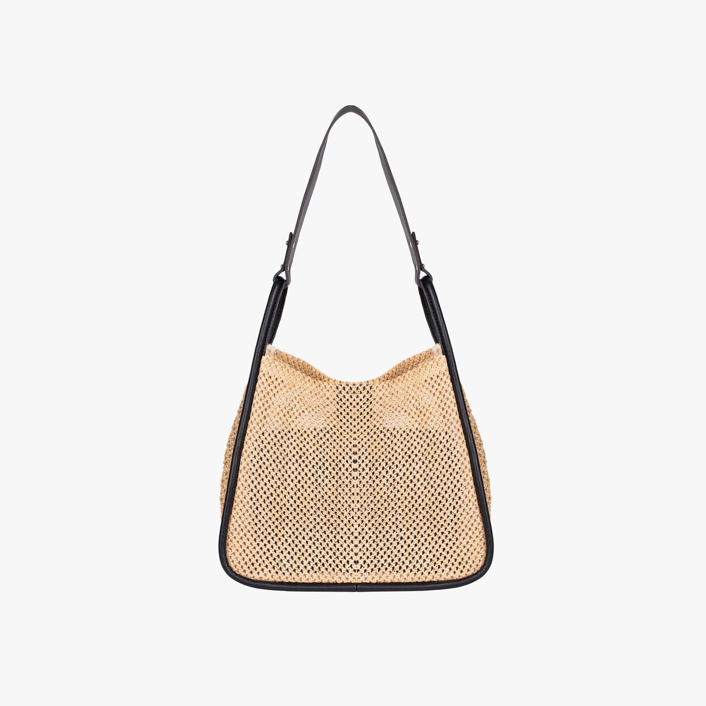 Large Handle Straw Tote