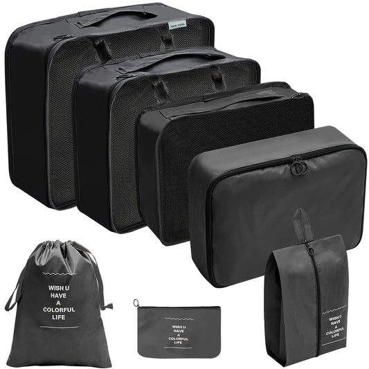 7-Piece Compression Packing Cubes Set