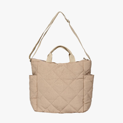 Olives Quilted Puffer Tote