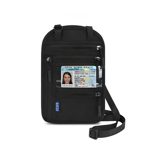 RFID Travel Neck Wallet