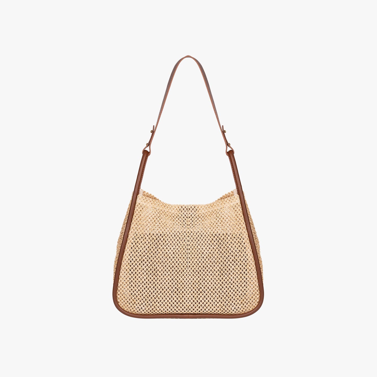 Large Handle Straw Tote