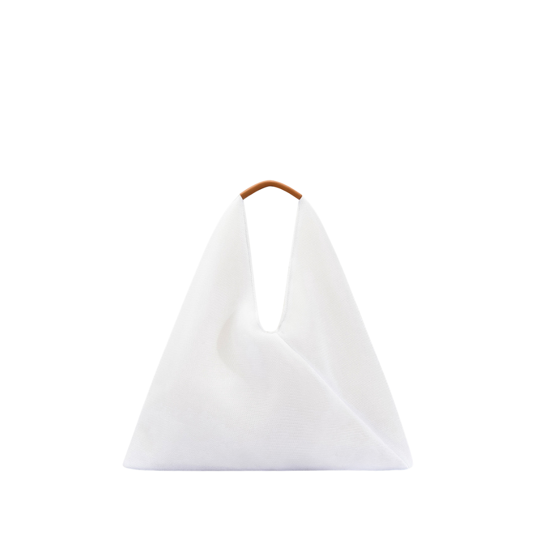 Flora Triangle Tote Bag