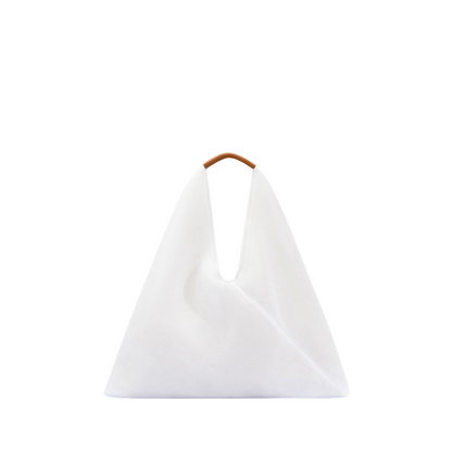 Flora Triangle Tote Bag