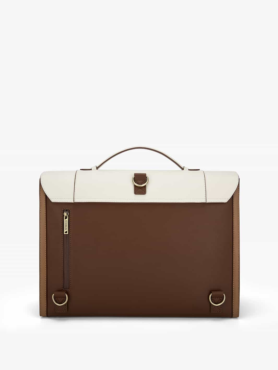 Julie Vintage Vegan Briefcase