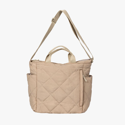 Olives Quilted Puffer Tote