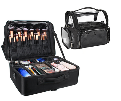 Black Extra Large Makeup Case