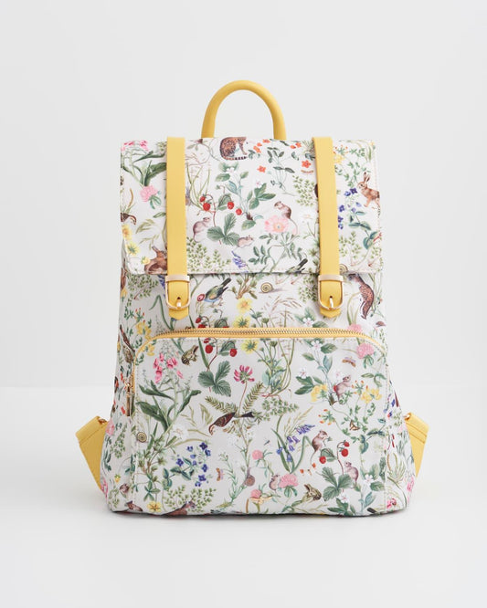 Fable Meadow Creatures Ivory Medium Backpack