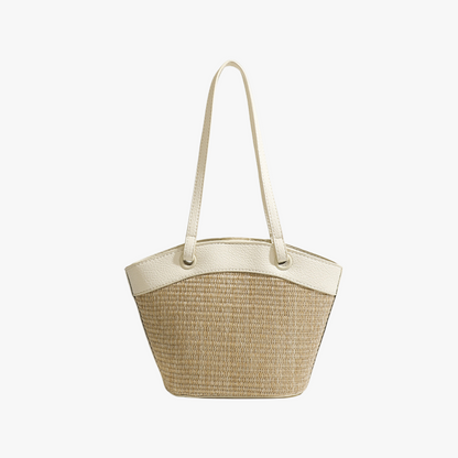 Hailey Straw Tote