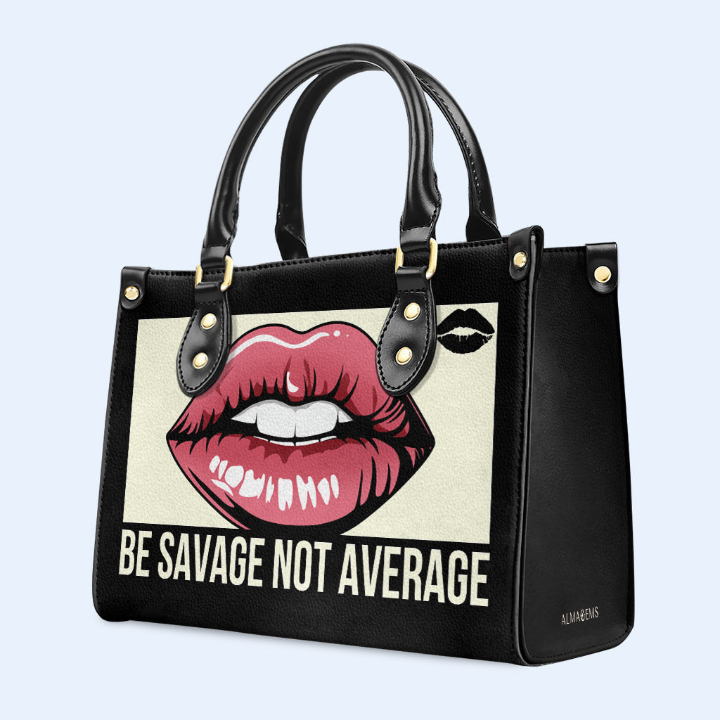 Baddie Energy - Personalized Custom Leather Handbag - DG034_HB