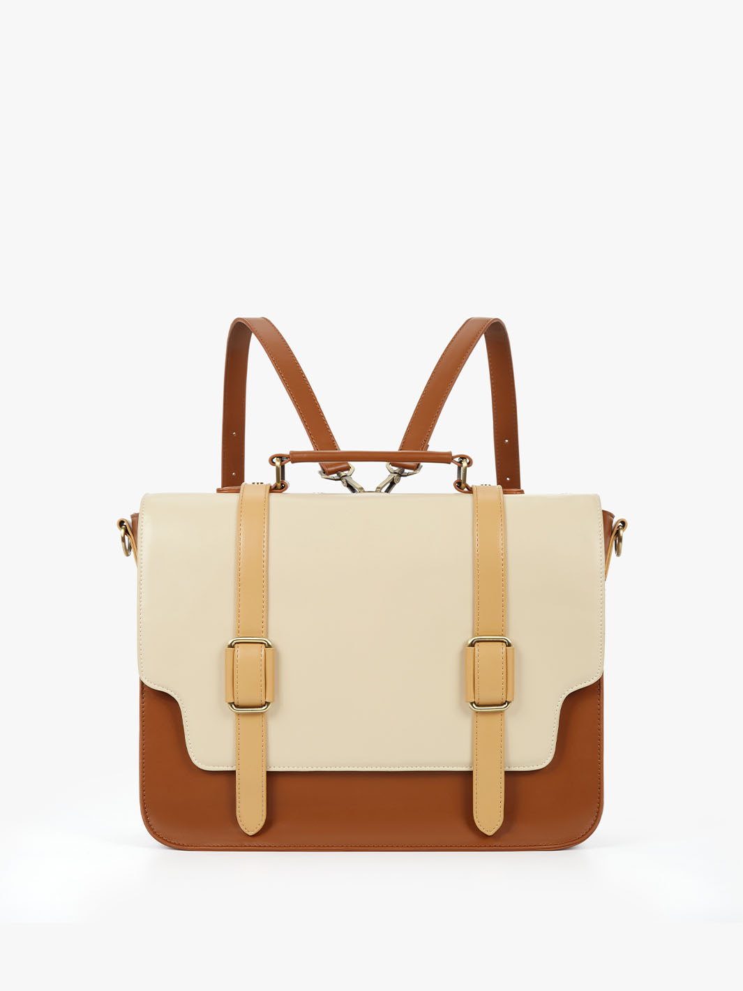 Charlie Unisex Vintage Vegan Briefcase