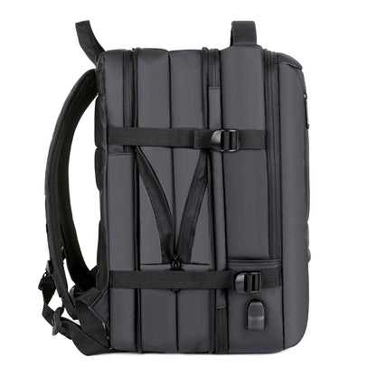 Expandable Water-Resistant Laptop Backpack