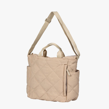 Olives Quilted Puffer Tote