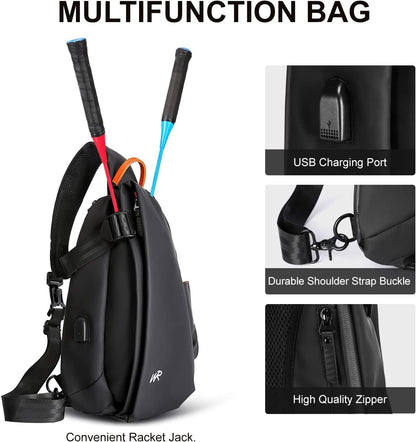 Secure Water-Resistant Crossbody Travel Bag